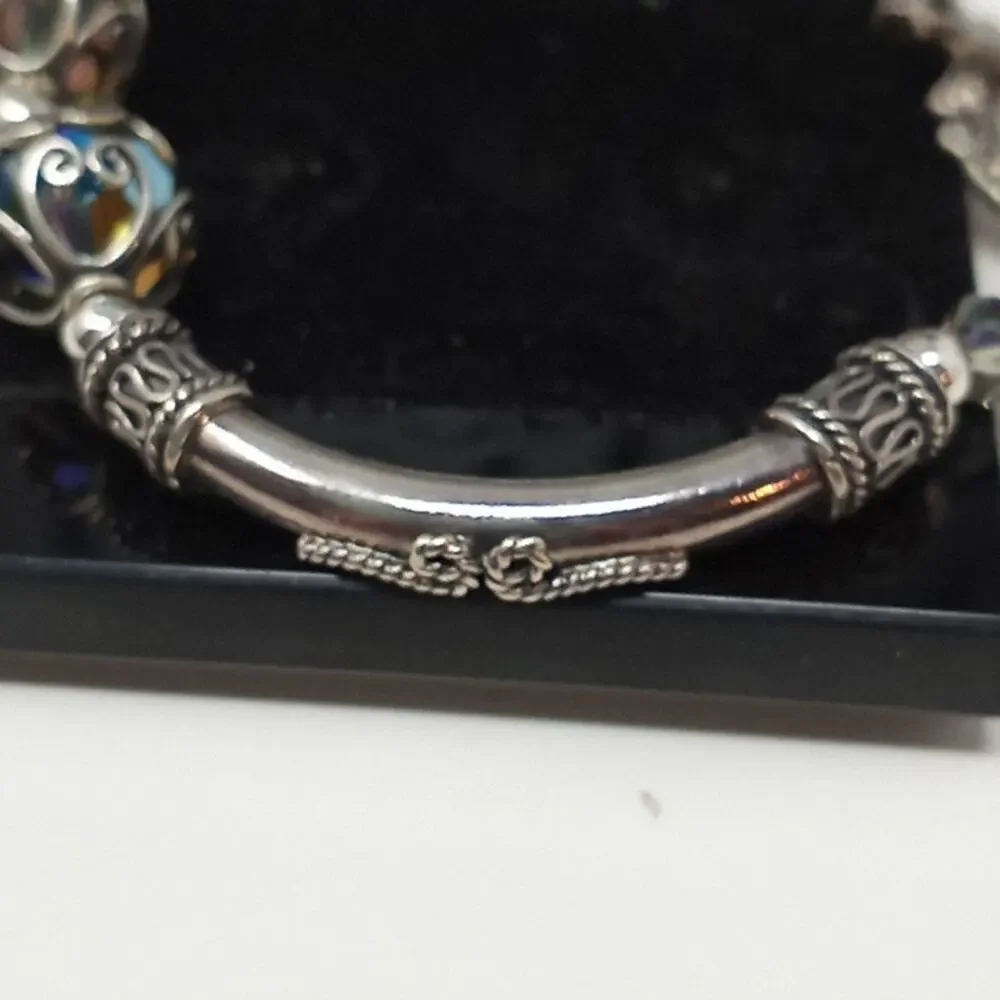 Kellie Wichser Women's Silver 3 Bead Bracelet